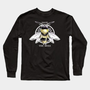 save the bees Long Sleeve T-Shirt